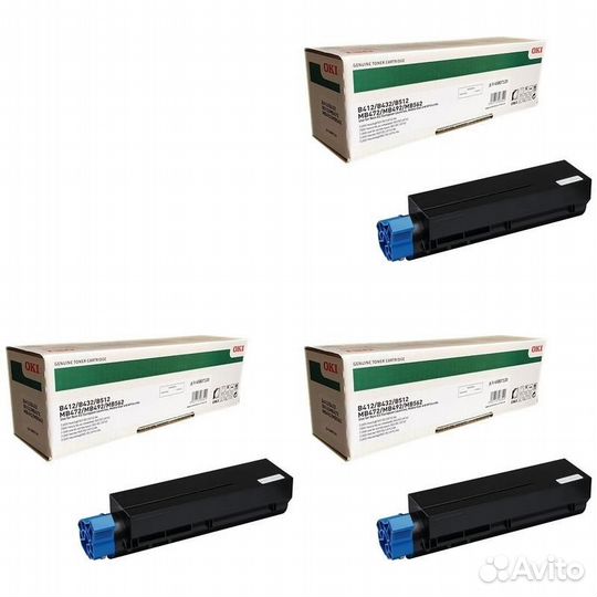 Картридж OKI 45807120-3PK 1425590