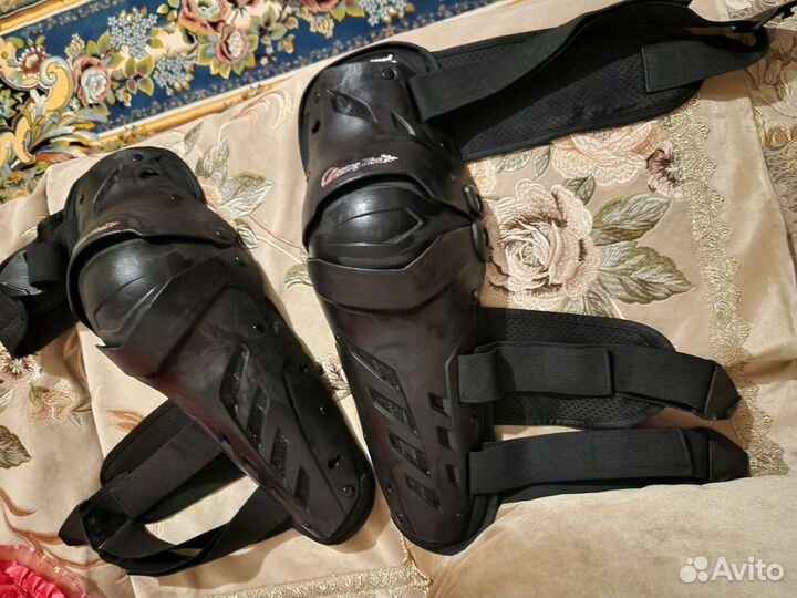 Мото экипировка наколеники очки