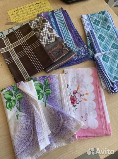 Носовые платки женские мужские