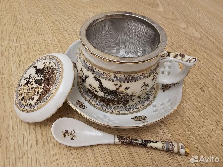 Фарфорый чайный набор (1 персона)