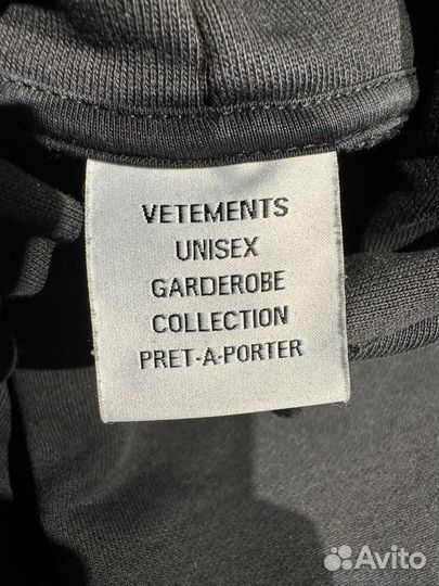 Худи vetements