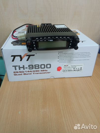 Рация автомобильная TYT TH-9800 (2306 ревизия)