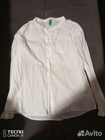 Рубашка белая