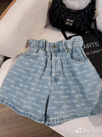 Шорты miu miu