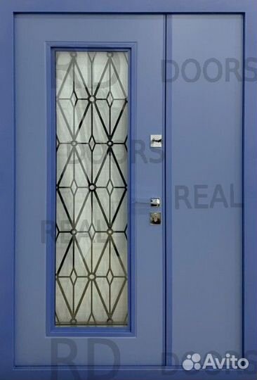 Входная металлическая дверь с терморазрывом