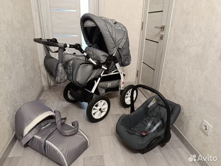 Коляска 3 в 1 Teddy victoria