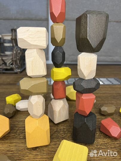 Настольная игра головоломка Туми Иши (36 камней)