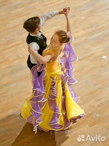 Платье для бальных танцев юниоры 1