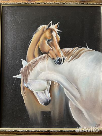 Картина Лошади