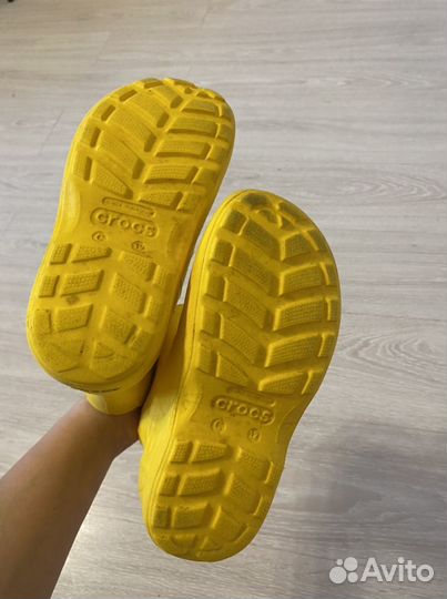 Резиновые сапоги crocs c12