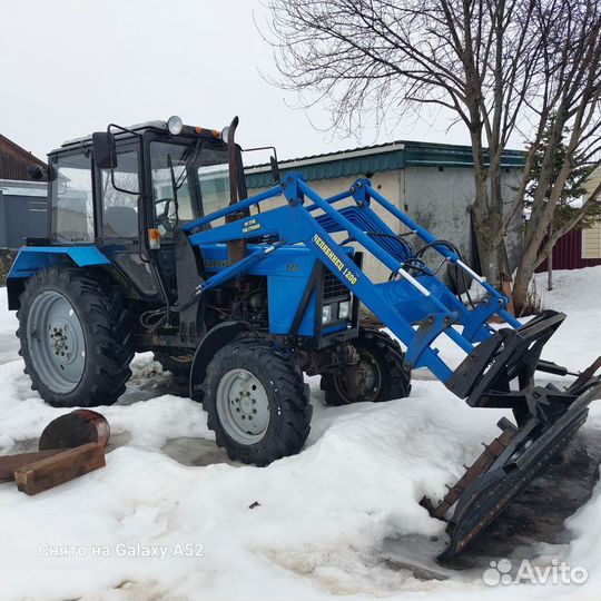 Отвал на кун мтз