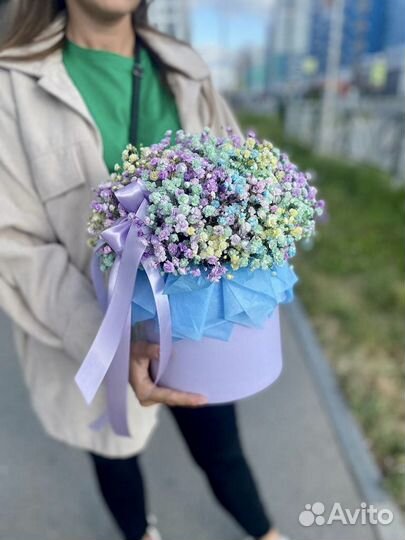 Букет из гипсофилы