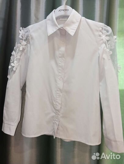 Рубашка школьная 128-134