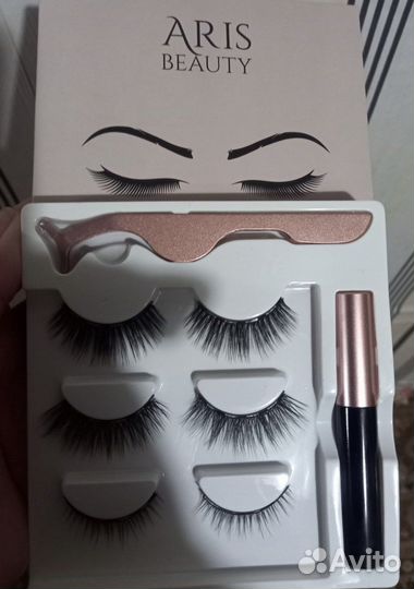 Накладные ресницы магнитные