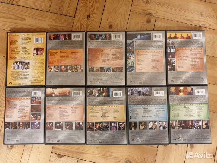 Коллекционные DVD издания фильмов цикла Star Trek