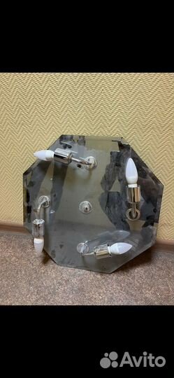 Люстра зеркальная