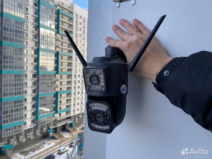 Камера видеонаблюдения уличная с симкартой 4 g