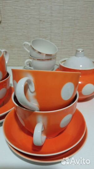 Чайный сервиз СССР фарфор