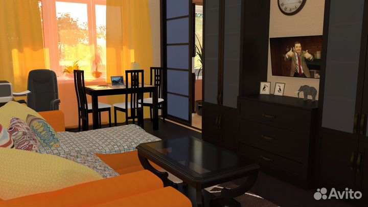 Archicad - планировка, 3Ds Max - визуализация