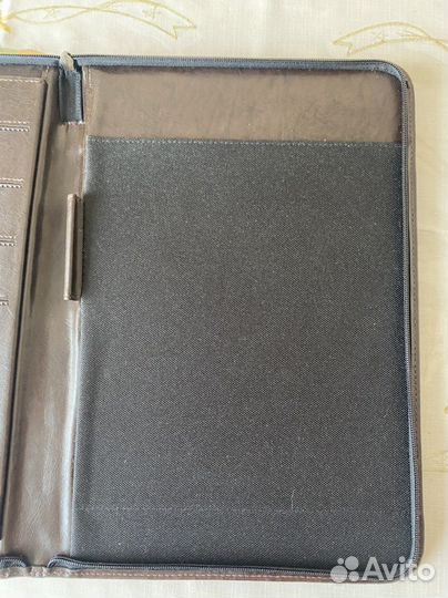 Кожаная папка для документов