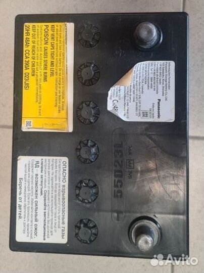 Аккумулятор Panasonic 48ач