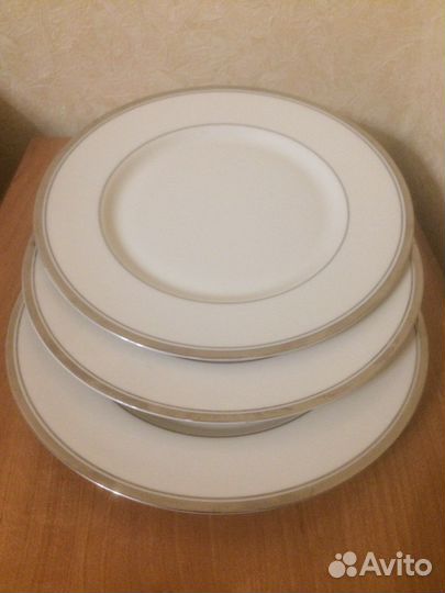 Блюдо большое фарфор. Винтаж 70-е USA