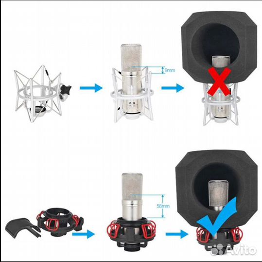 Pop фильтр Alctron PF8
