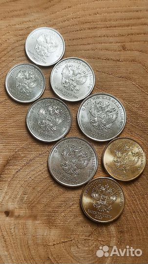 Годовой набор монет 22/23 годов мешковые UNC