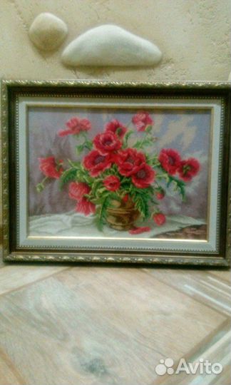 Картина вышитая крестом