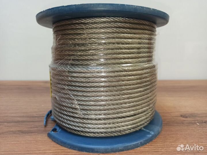 Трос стальной металлсервис 5/6 100м