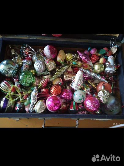 Елочные украшения игрушки СССР