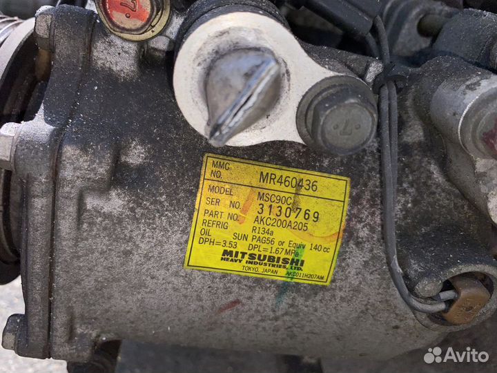 Компрессор кондиционера Mitsubishi Lancer Cedia CS