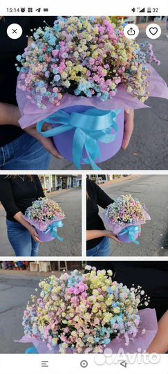 Цветы Гипсофила букеты и композиции