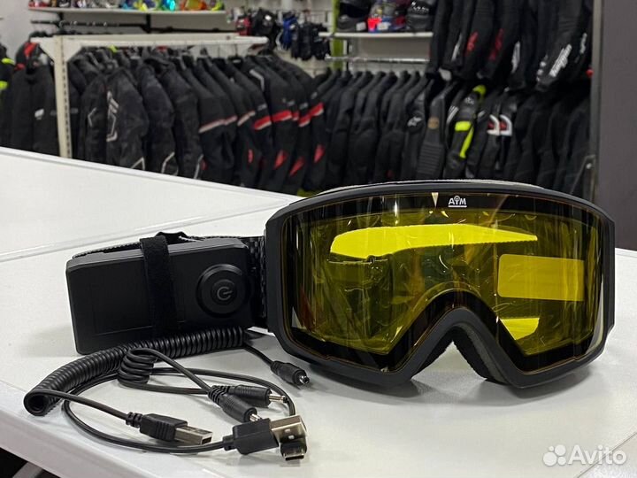 Шлем горный снегоходный