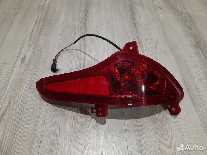 Фонарь противотуманный задний Hyundai solaris Лев
