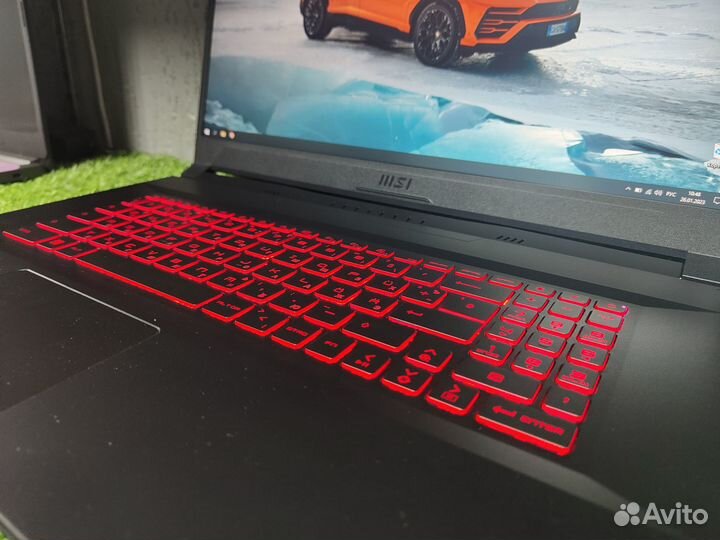 Игровой MSI 17,3 i5 11400H + RTX 3050 + SSD512