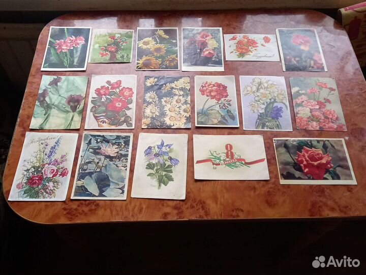 Открытки 1956-1961г