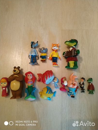 Герои мультфильмов резиновые игрушки,супергерои