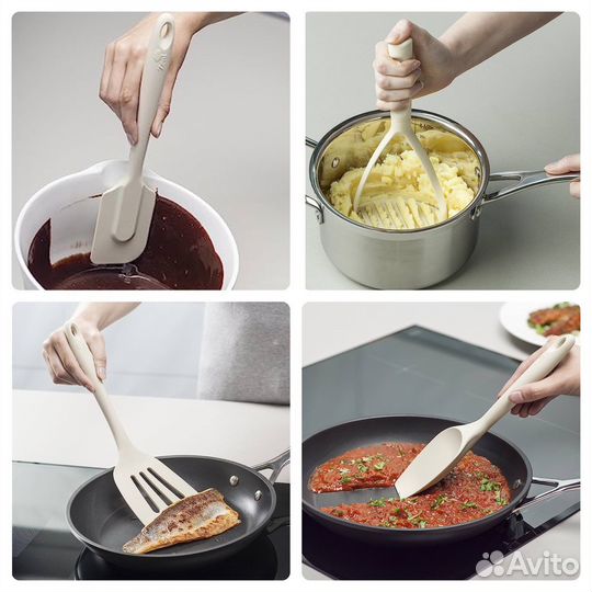 Набор кухорных аксессуаров. Силикон. Zeal