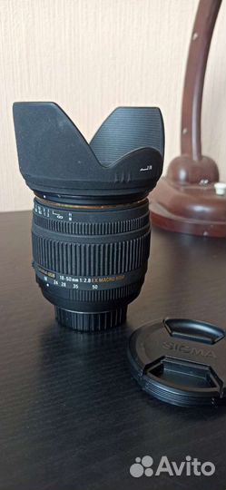 Sigma 18-50 1:2.8 EX Macro HSM Nikon