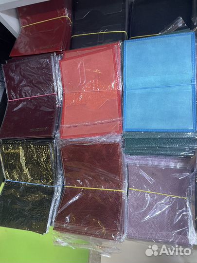 Обложка на паспорт натуральная кожа теленка