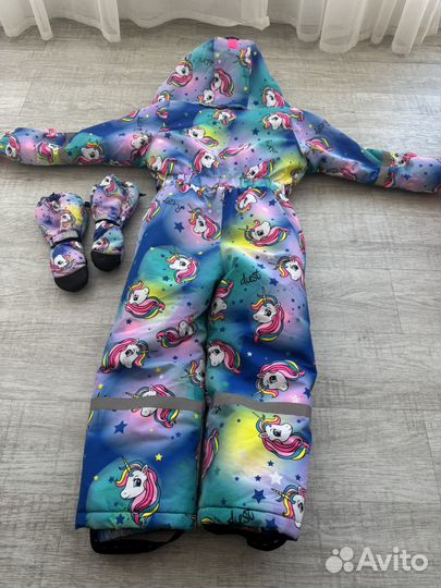 Детский комбинезон зима 110