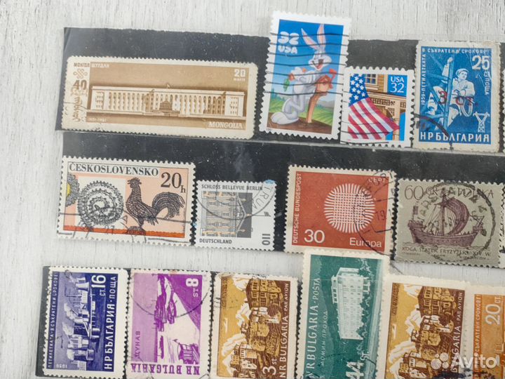 Иностранные марки, советский период