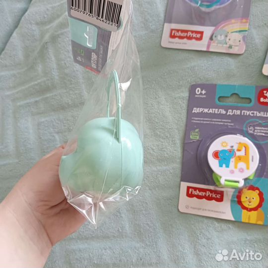 Соска пустышка, держатель и контейнер