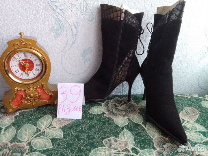Сапоги женские зимние 39 размер