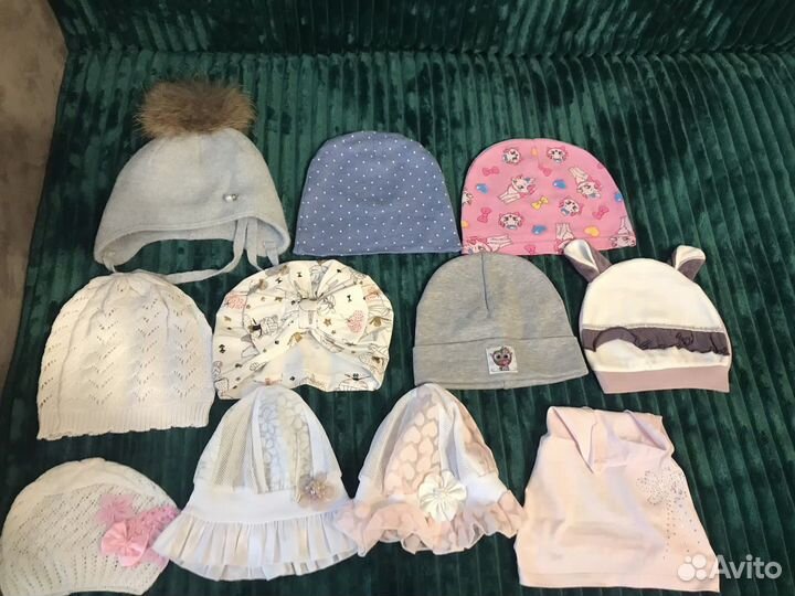 Шапки на девочку