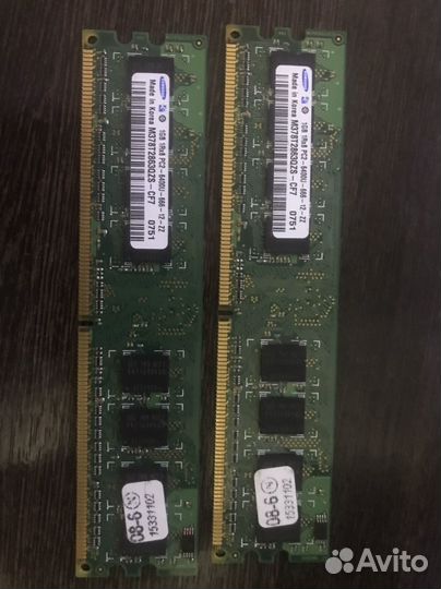 Оперативная память ddr2 1gb