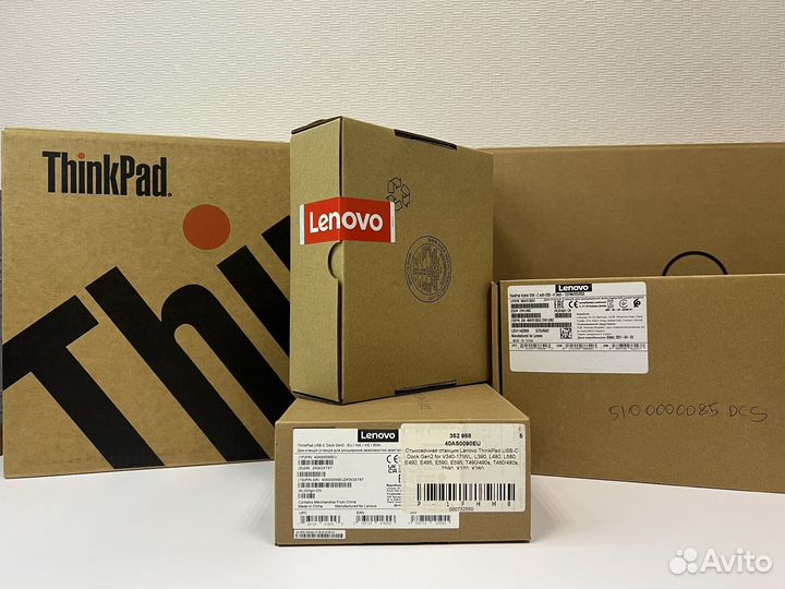 Док станции для Lenovo Thinkpad в Ассортименте