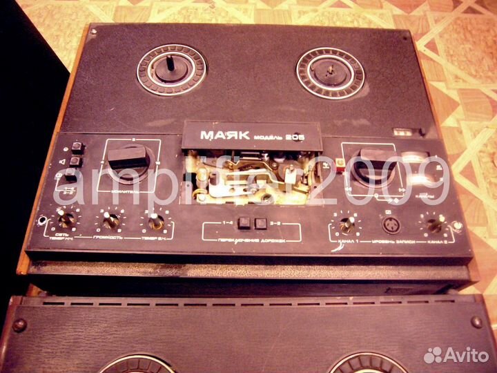 2 шт, Маяк-205, катушечный, фото родное