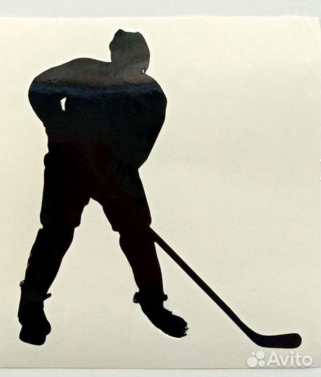 Наклейка хоккеиста игрока (разные)